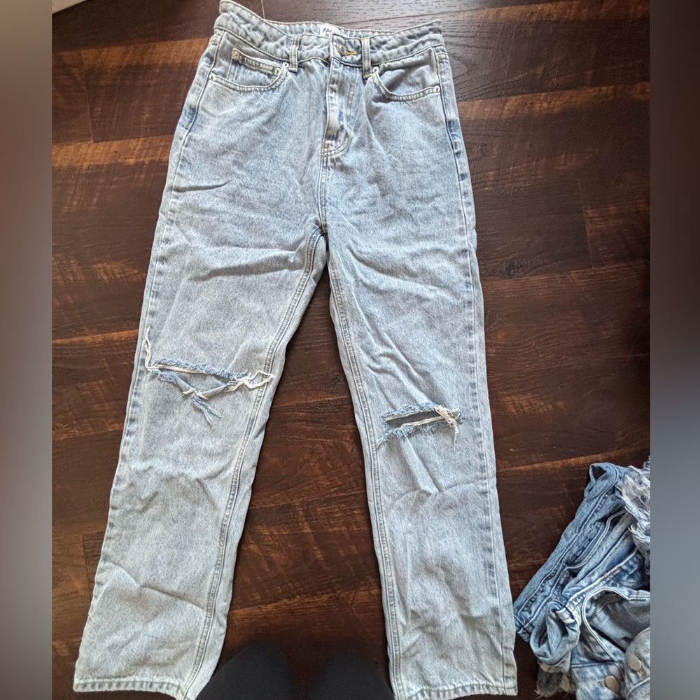 Princess Polly Light Blue Denim